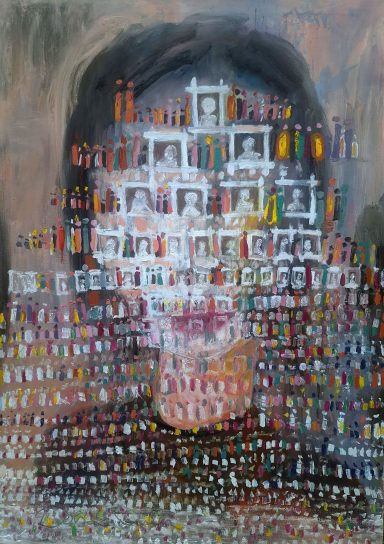 The Secret Family Linie Painting